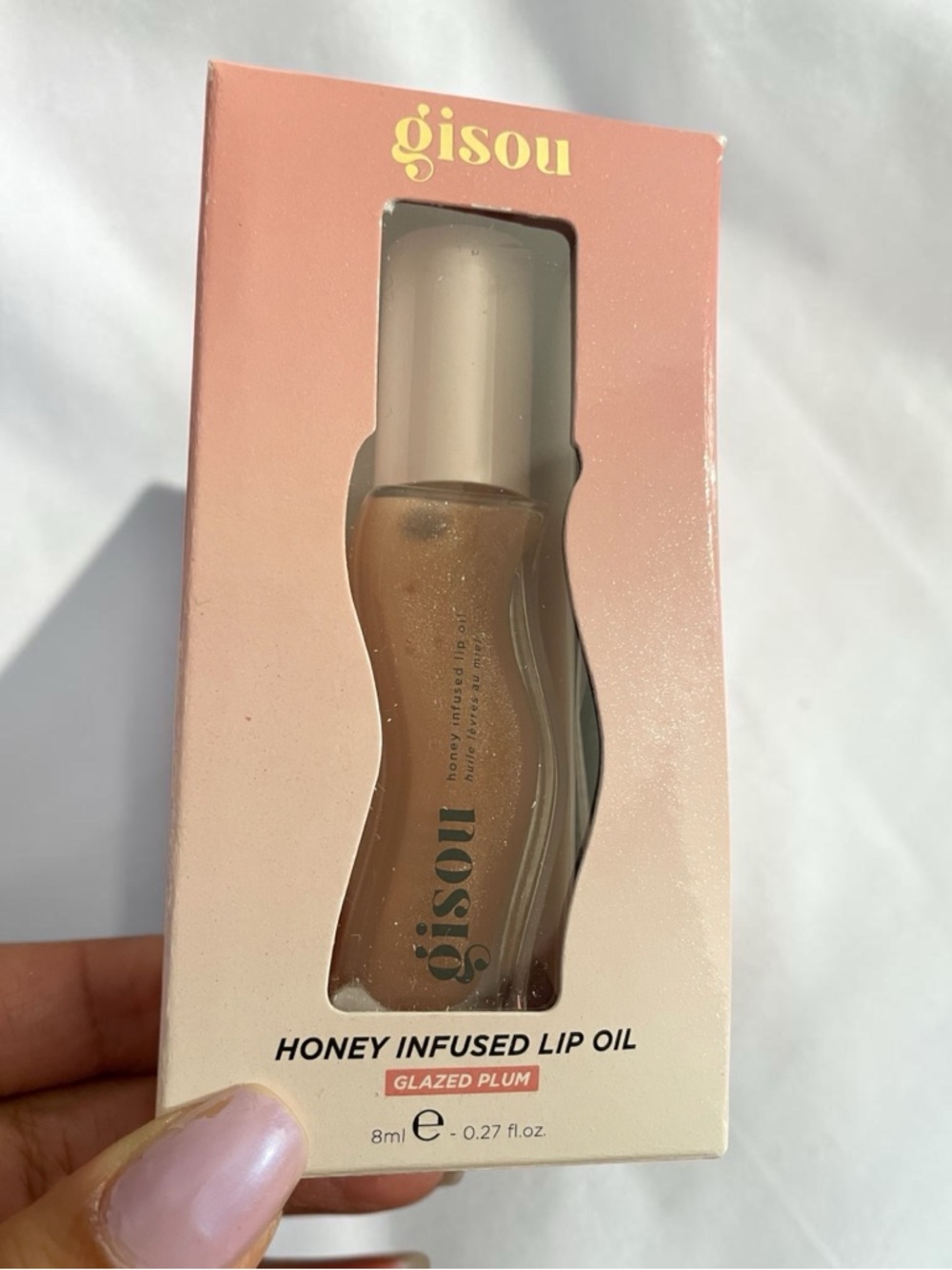 GISOU Honey Infused Lip Oil -Glazed Plum